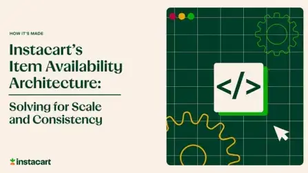 Instacart’s Item Availability Architecture: Solving for scale and consistency