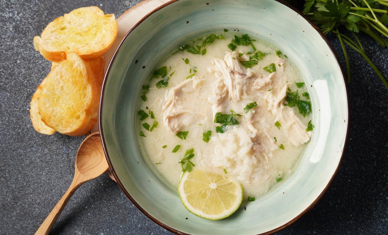 creamy herb chicken with lime