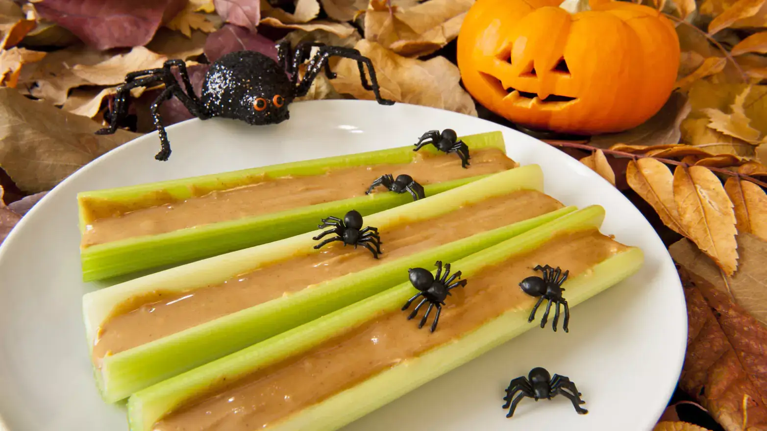 celery spider recipe for halloween