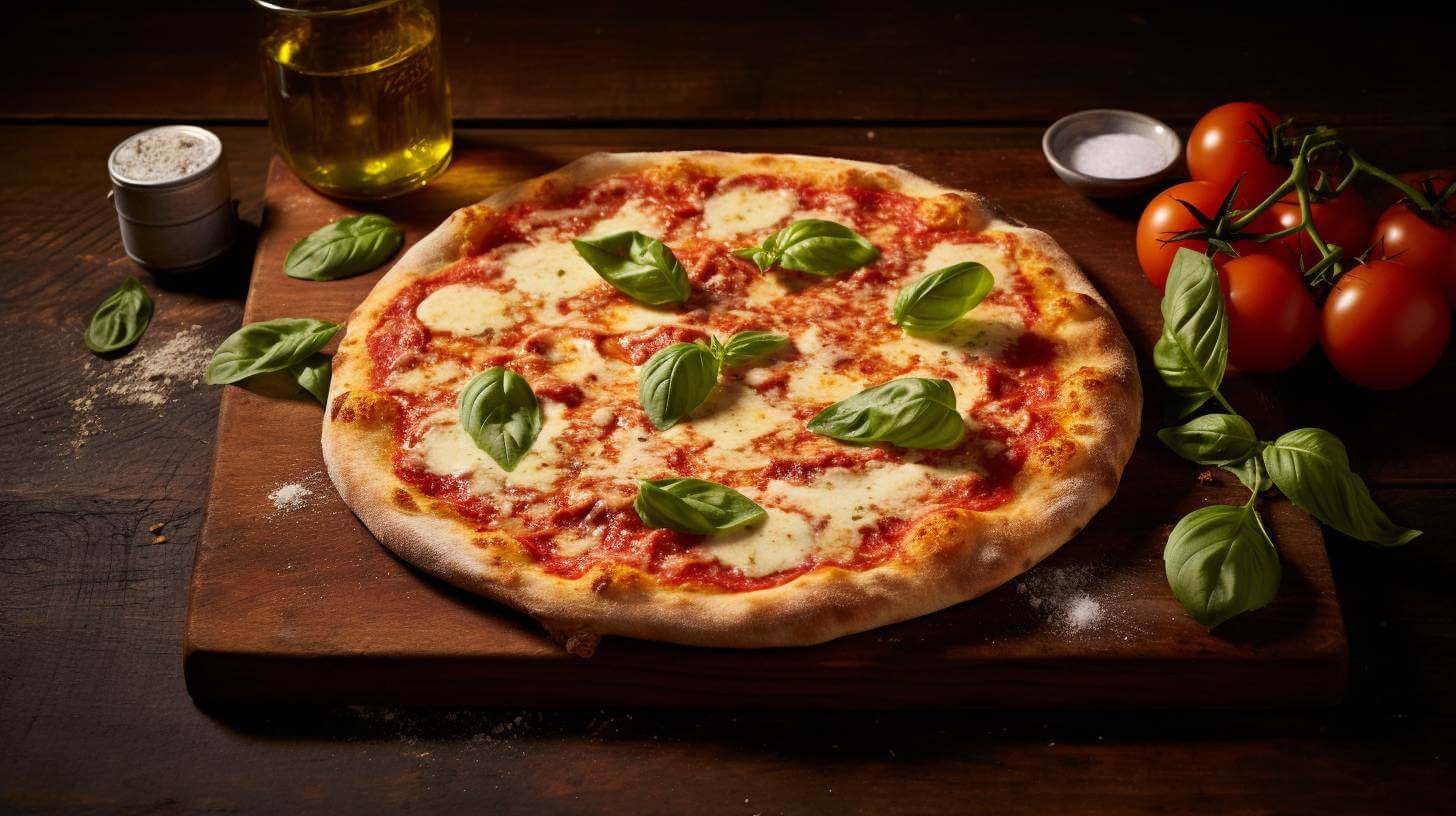 classic Margherita pizza