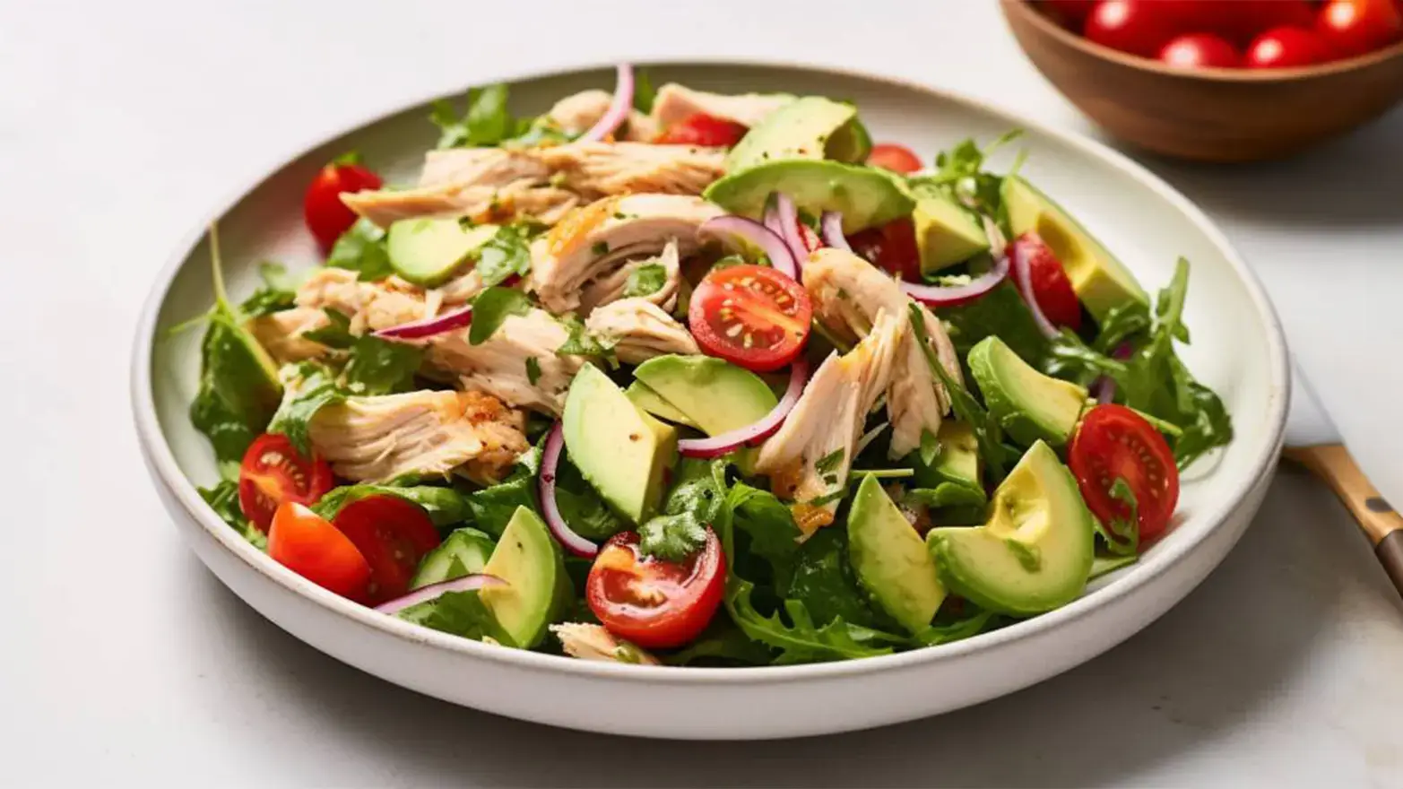 light and refreshing chicken salad