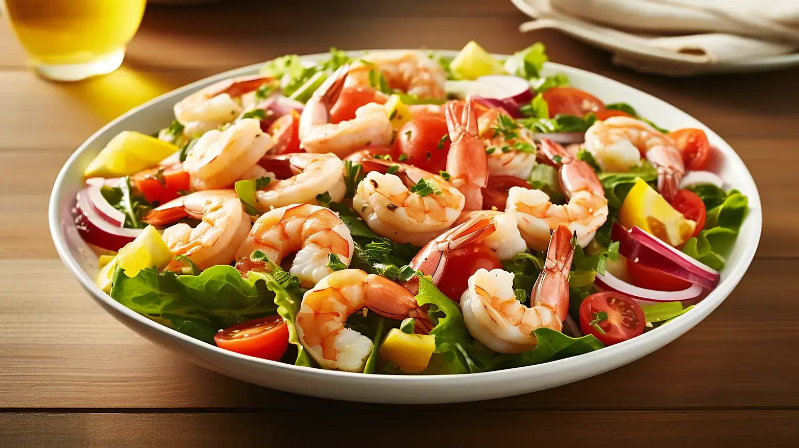 zesty shrimp salad