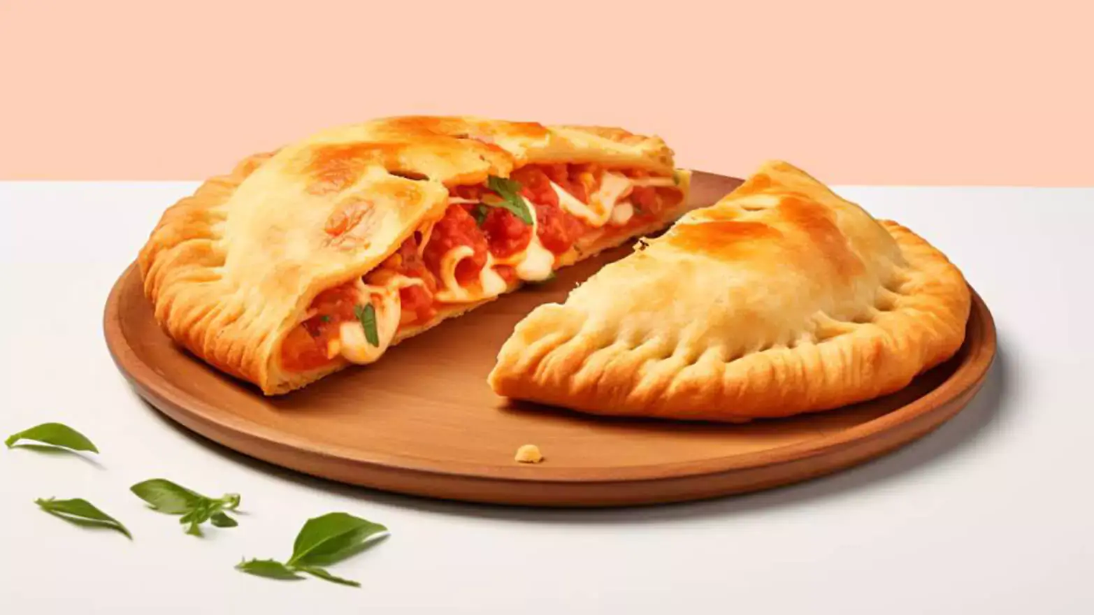 chicken and sausage calzone