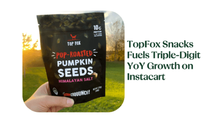 TopFox Snacks Fuels Triple-Digit YoY Growth on Instacart