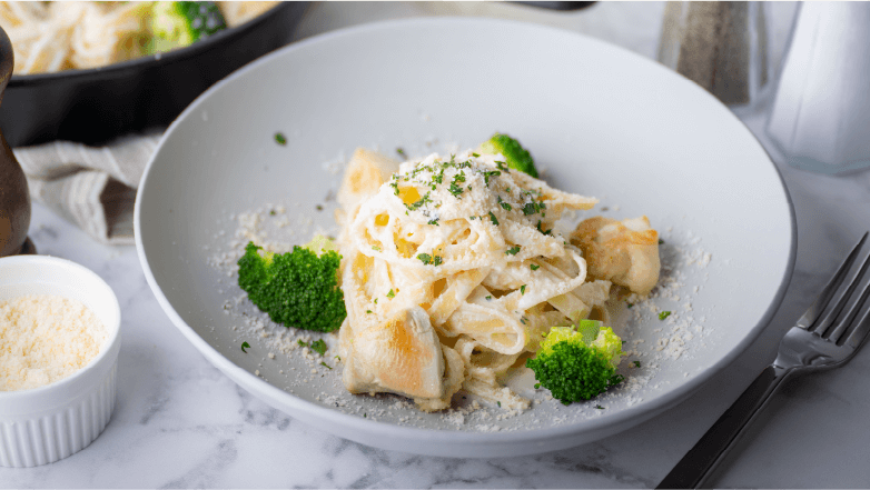 creamy pasta sauce with cottage cheese