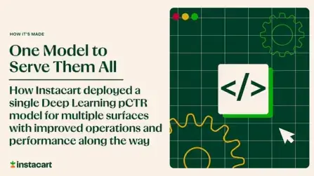 One Model to Serve Them All: How Instacart deployed a single Deep Learning pCTR model for multiple surfaces with improved operations and performance along the way