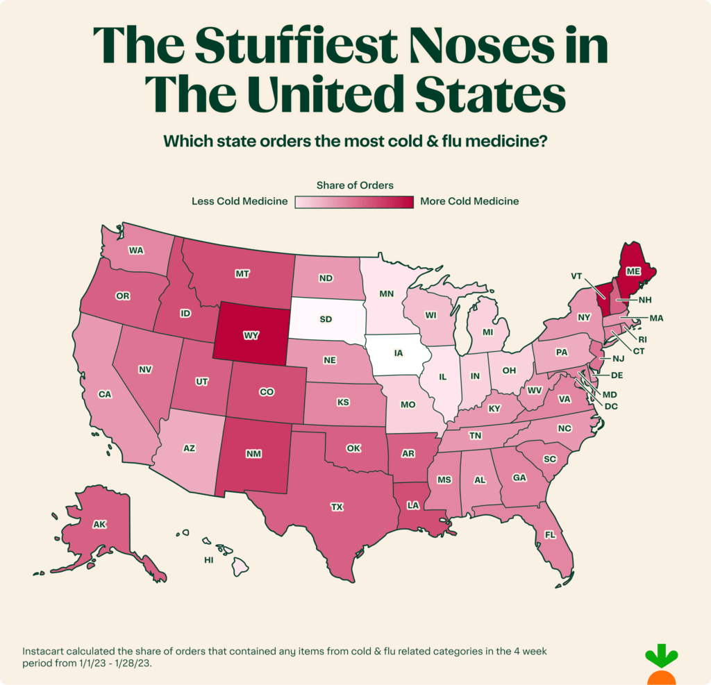 Sickest states in America