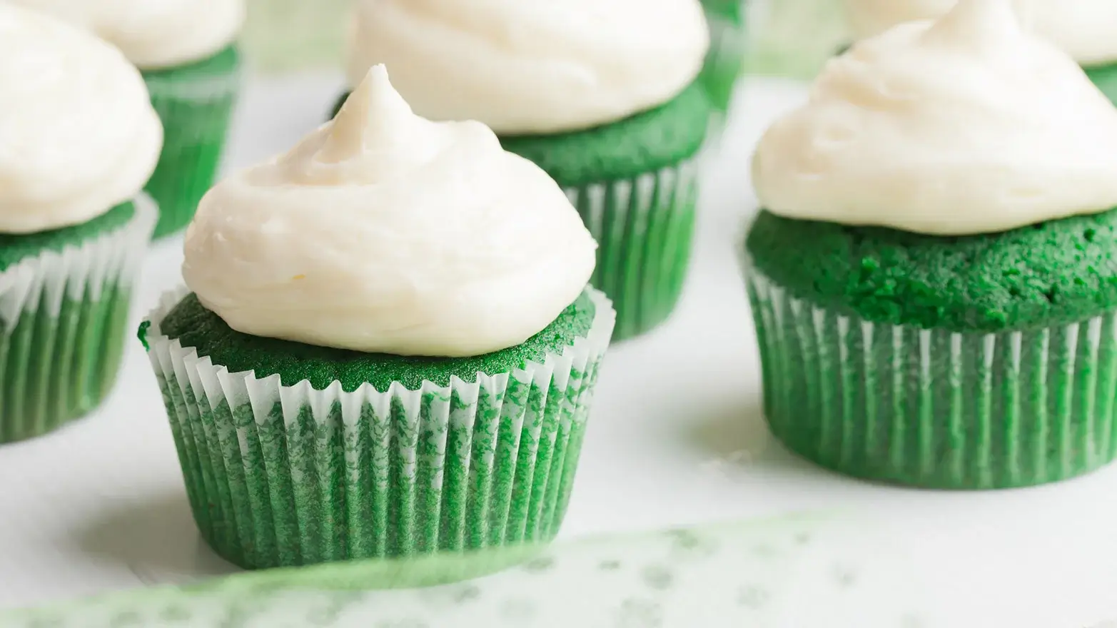 green velvet cupcakes