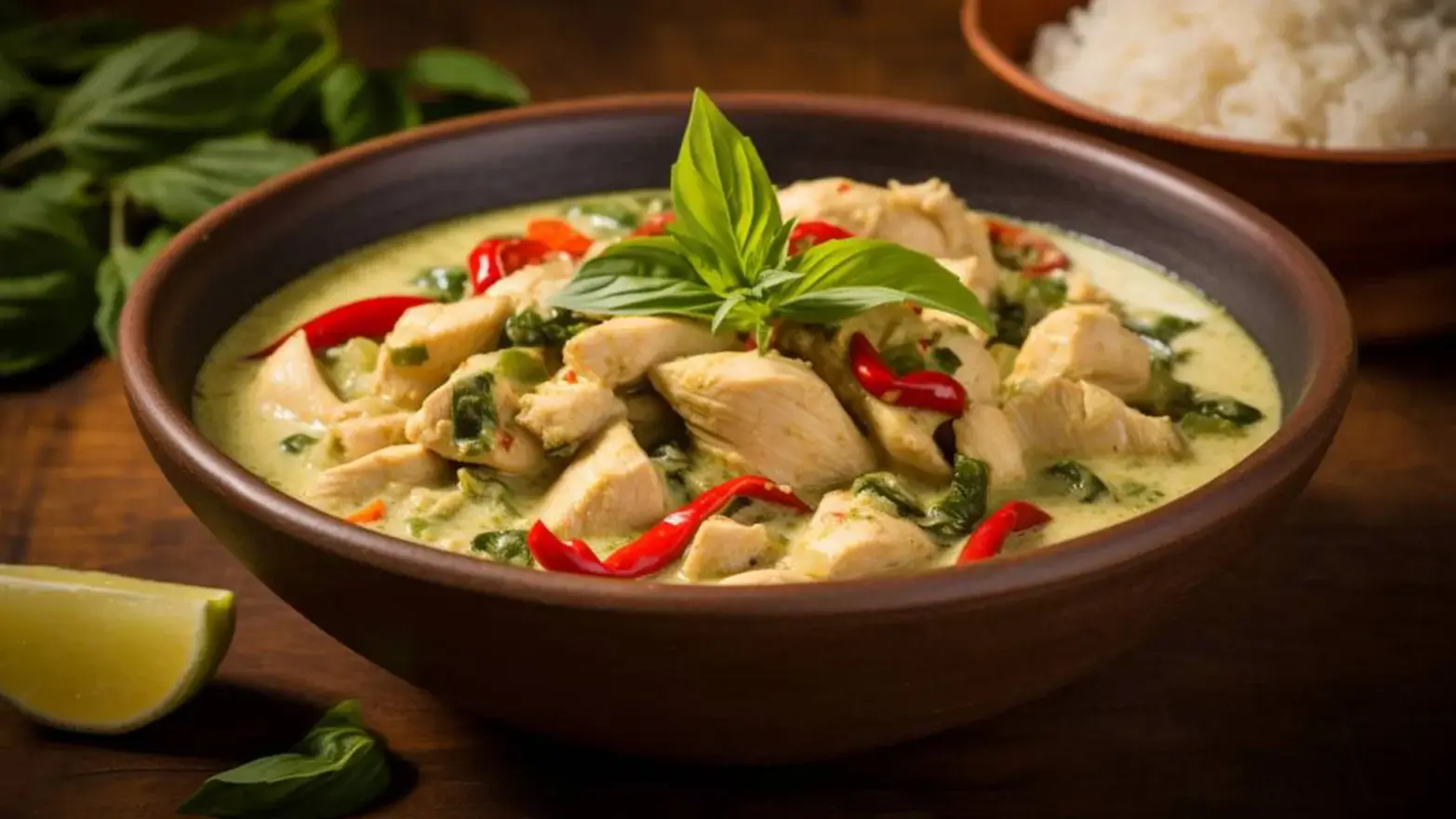 thai chicken green curry