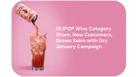 OLIPOP Wins Category Share, New Customers, Grows Sales with Dry January Campaign