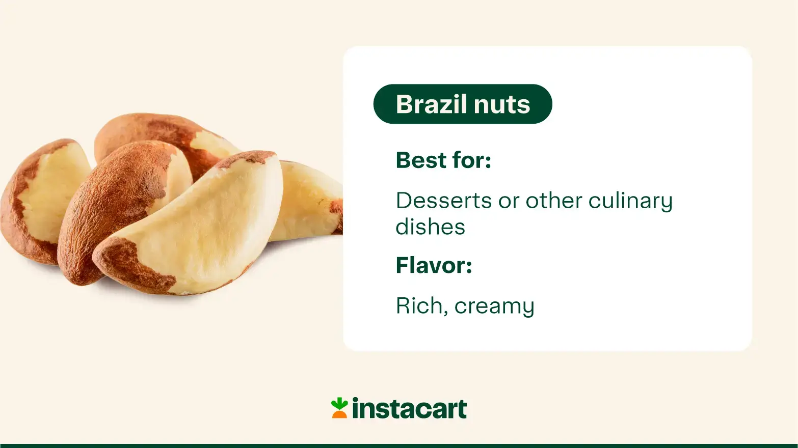brazil nuts flavor profile