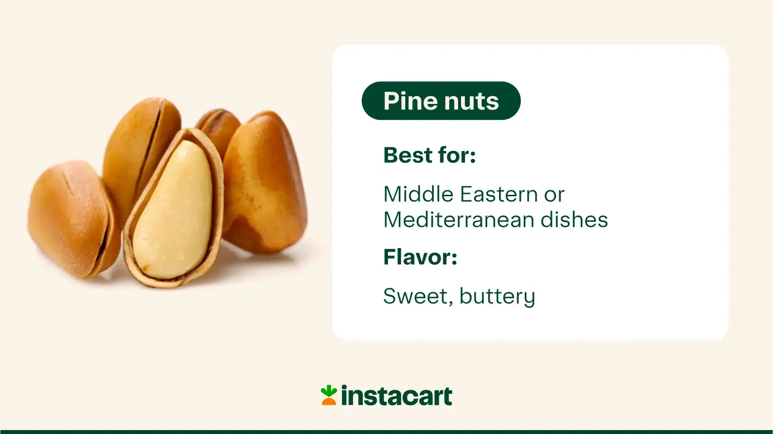 flavor profile of pine nuts