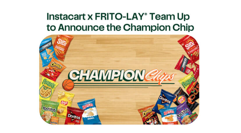 Instacart x FRITO-LAY® Team Up to Announce the Champion Chip