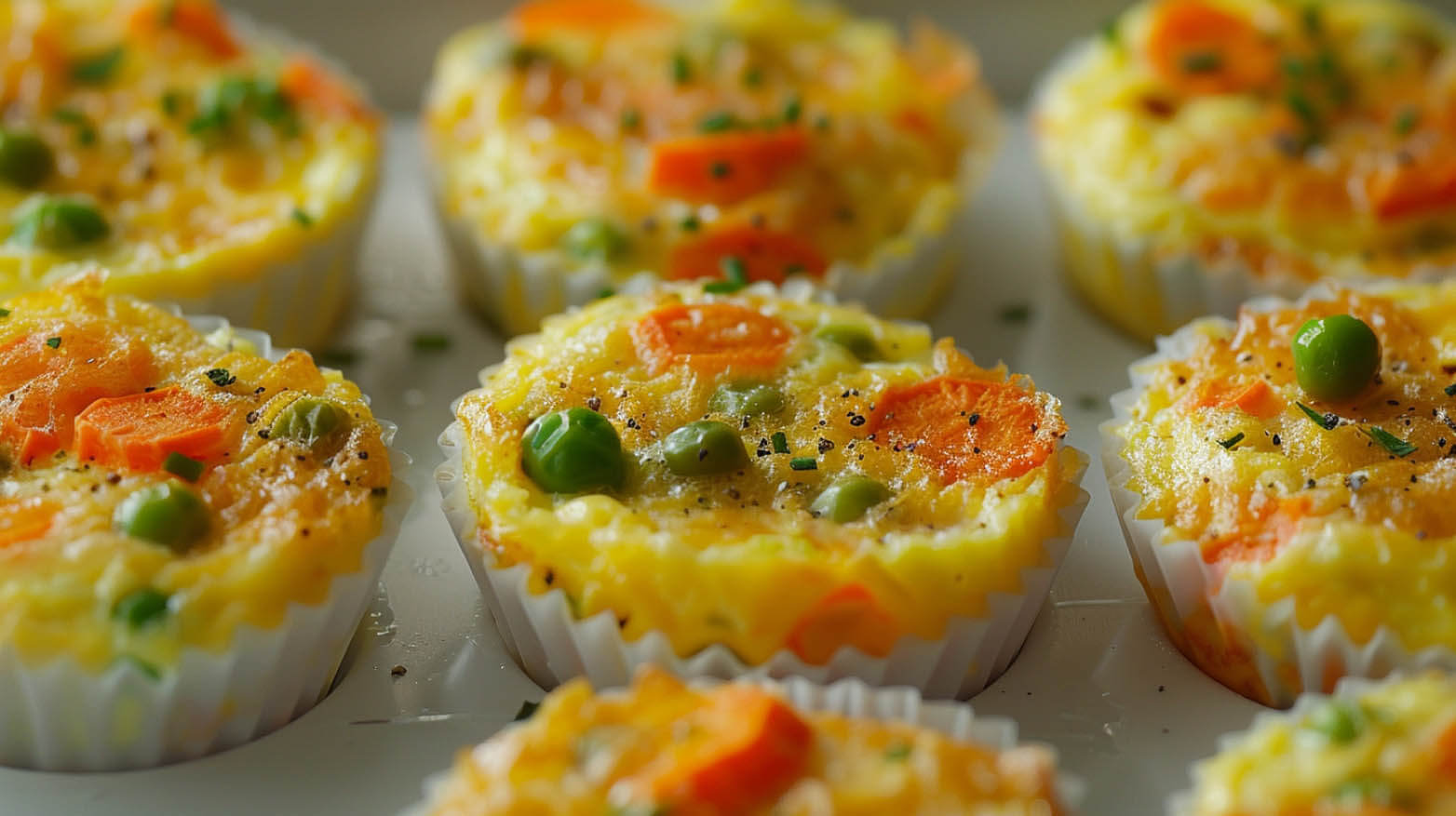 savory veggie packed muffin cups
