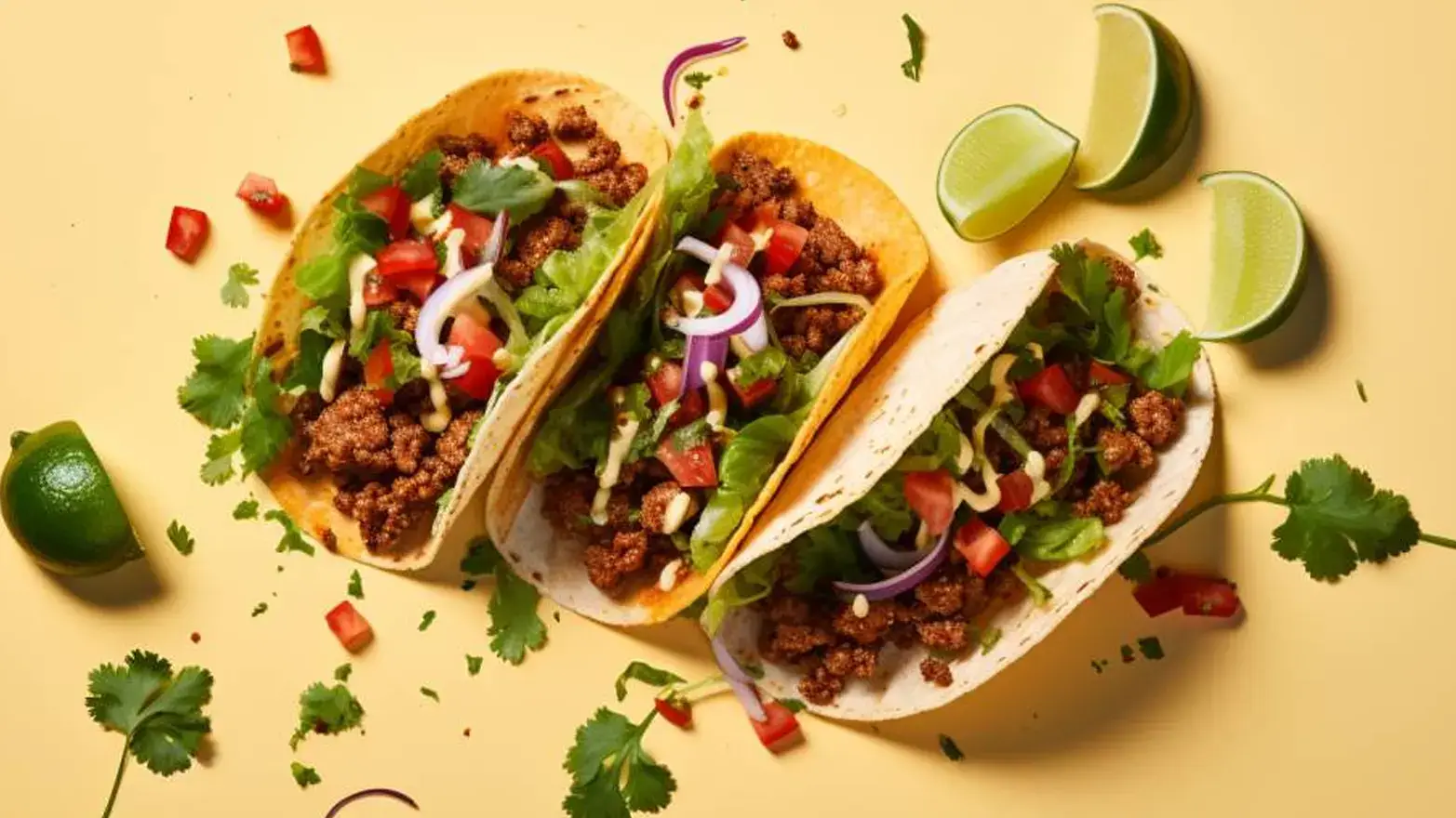Build your own tacos for birthday dinner