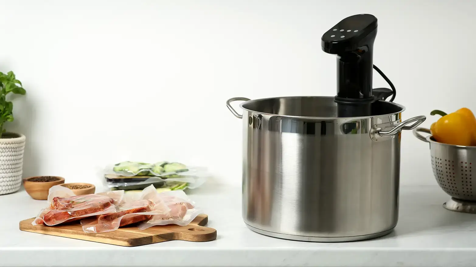 types of sous vide cookware