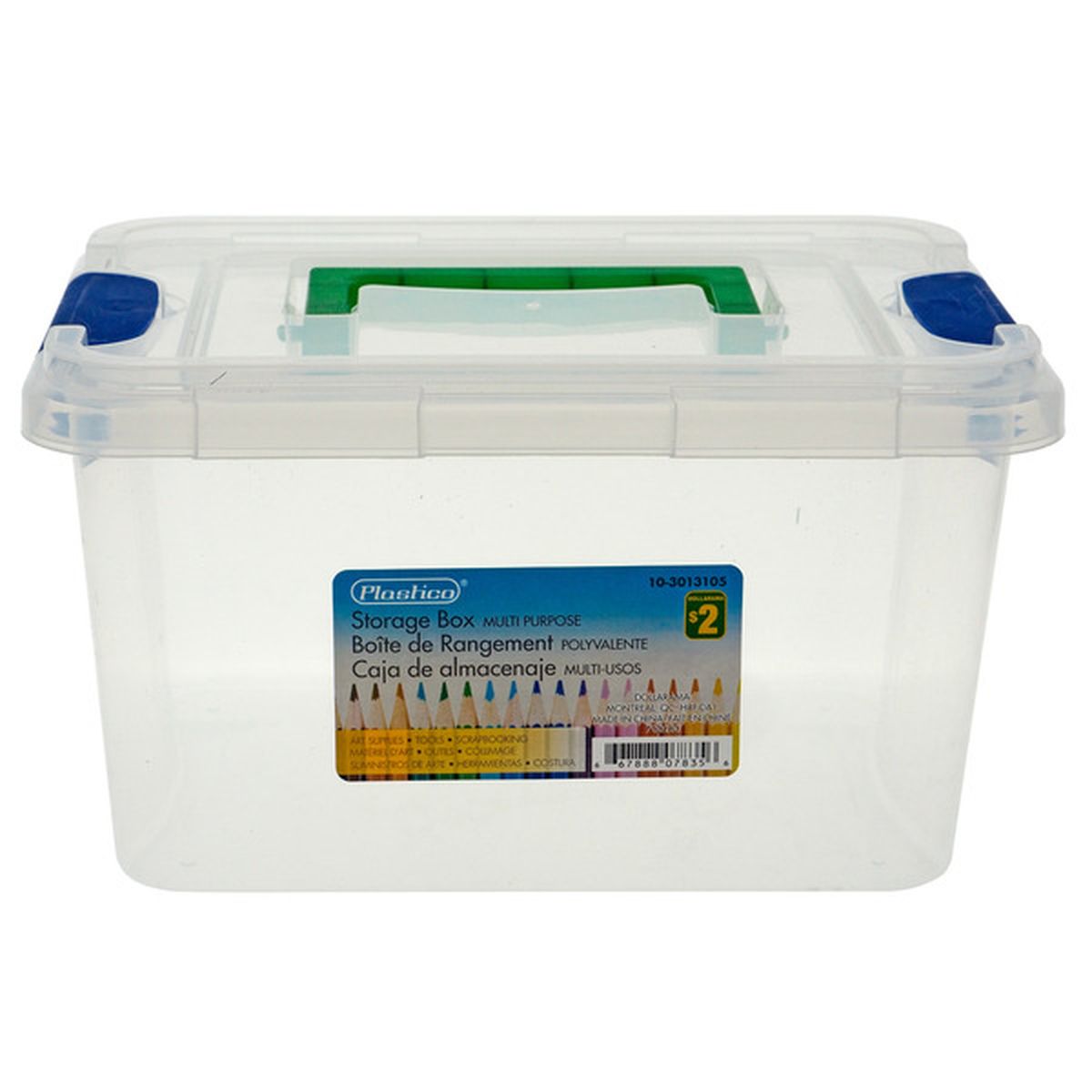 Plastico Multi-Purpose Storage Box (each) Delivery or Pickup Near Me -  Instacart