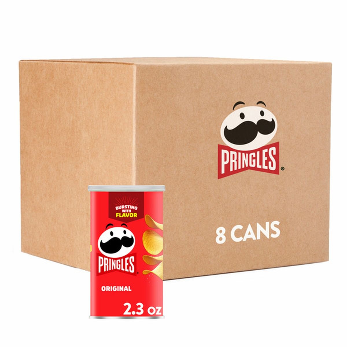 Pringles Original Potato Crisps Chips (2.3 oz) Delivery or Pickup Near ...