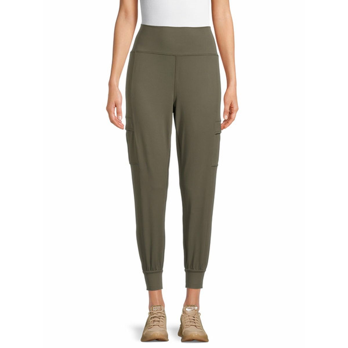 Avia Women's High Rise Yoga Leggings with Side Cargo Pockets - Faded Green  (each) Delivery or Pickup Near Me - Instacart