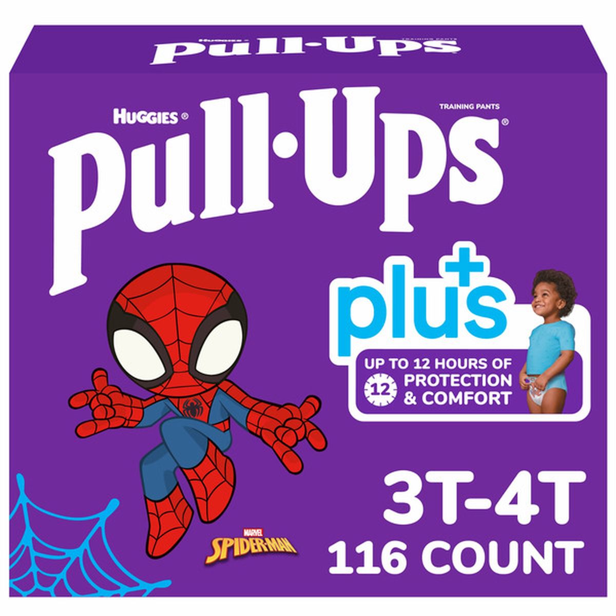 Pull-Ups Plus Boys' Potty Training Pants 3T-4T (116 ct) Delivery or Pickup  Near Me - Instacart