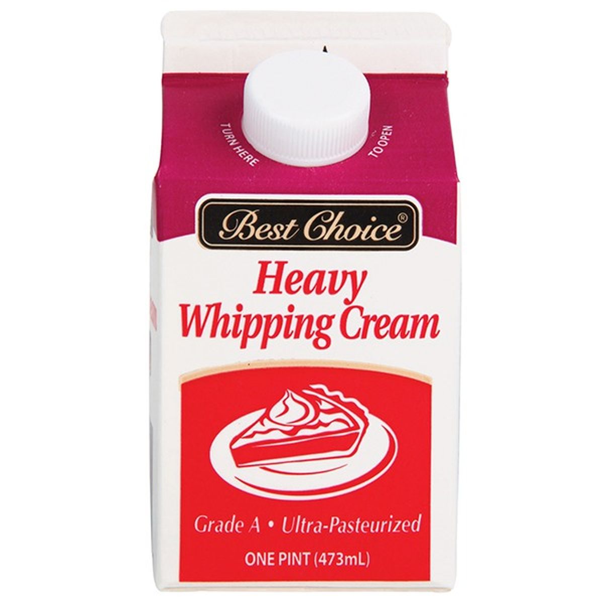 Best Choice Heavy Whipping Cream (1 pt) Delivery or Pickup Near Me