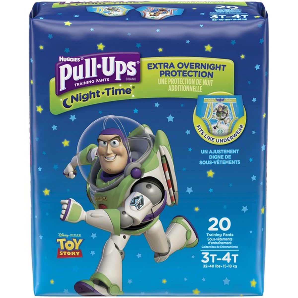 Pull-Ups Learning Designs for Girls Potty Training Pants, 3T-4T (32-40  lbs.), 66 Ct. (Packaging May Vary) : : Baby