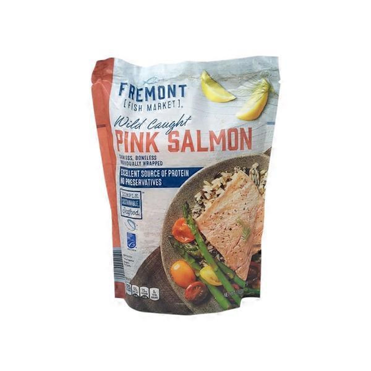 Fremont Fish Market Wild Caught Pink Salmon (16 oz) Delivery or