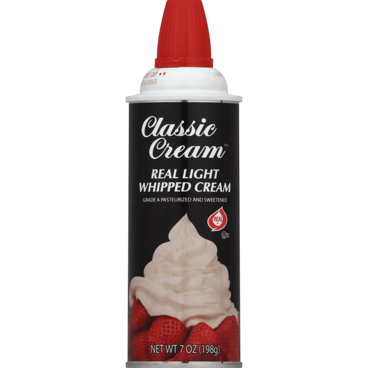 Classic Cream Whipped Cream, Real Light (7 oz) Delivery or Pickup