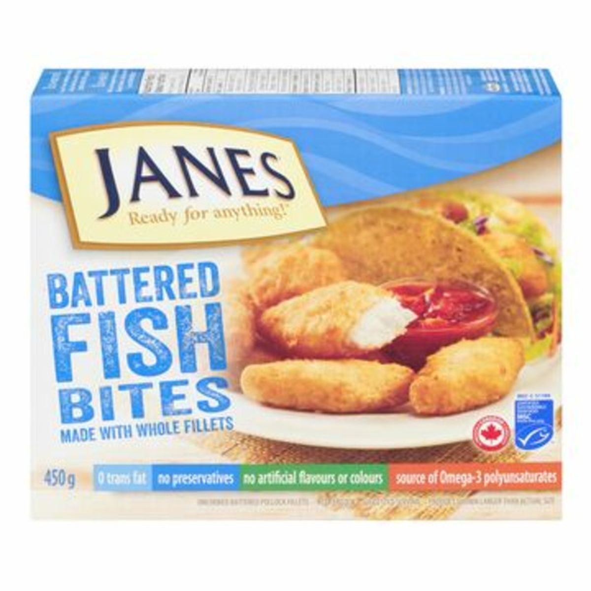 Janes Battered Fish Bites (450 g) Delivery or Pickup Near Me - Instacart