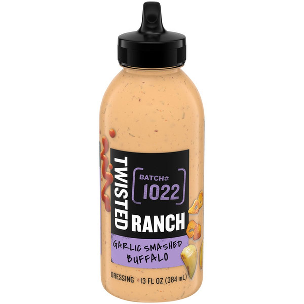 Twisted Ranch Garlic Smashed Buffalo Sauce & Dressing (13 fl oz