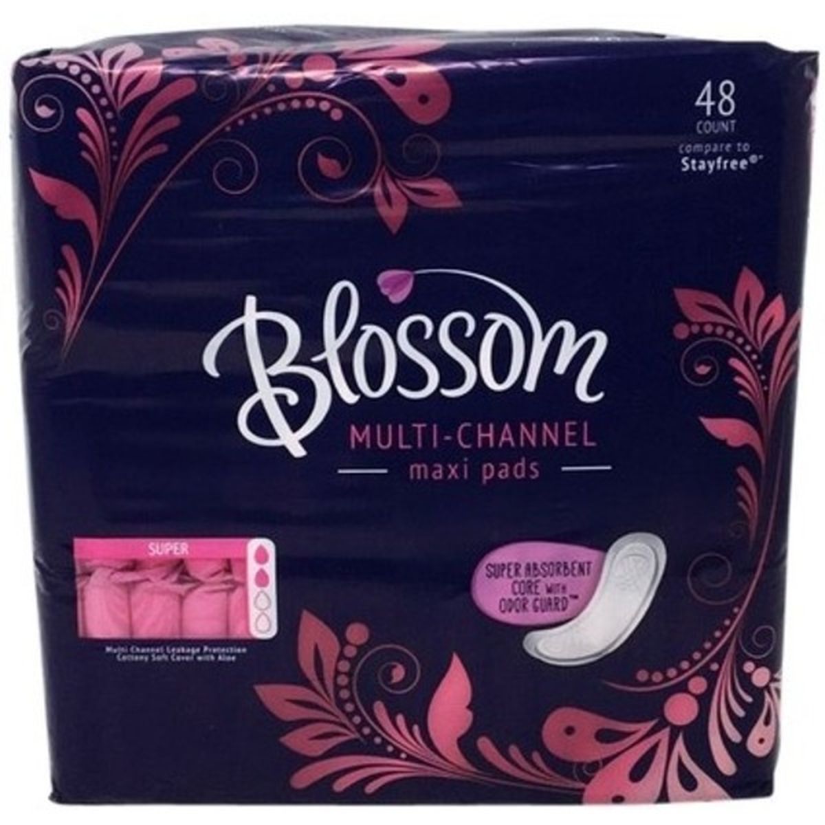 Blossom Multi-Channel Super Absorbent Maxi Pad