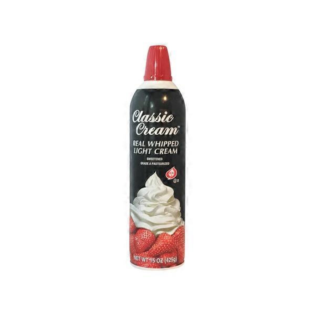 Classic Cream Extra Creamy Whipped Topping (15 ml) Delivery or Pickup Near  Me - Instacart