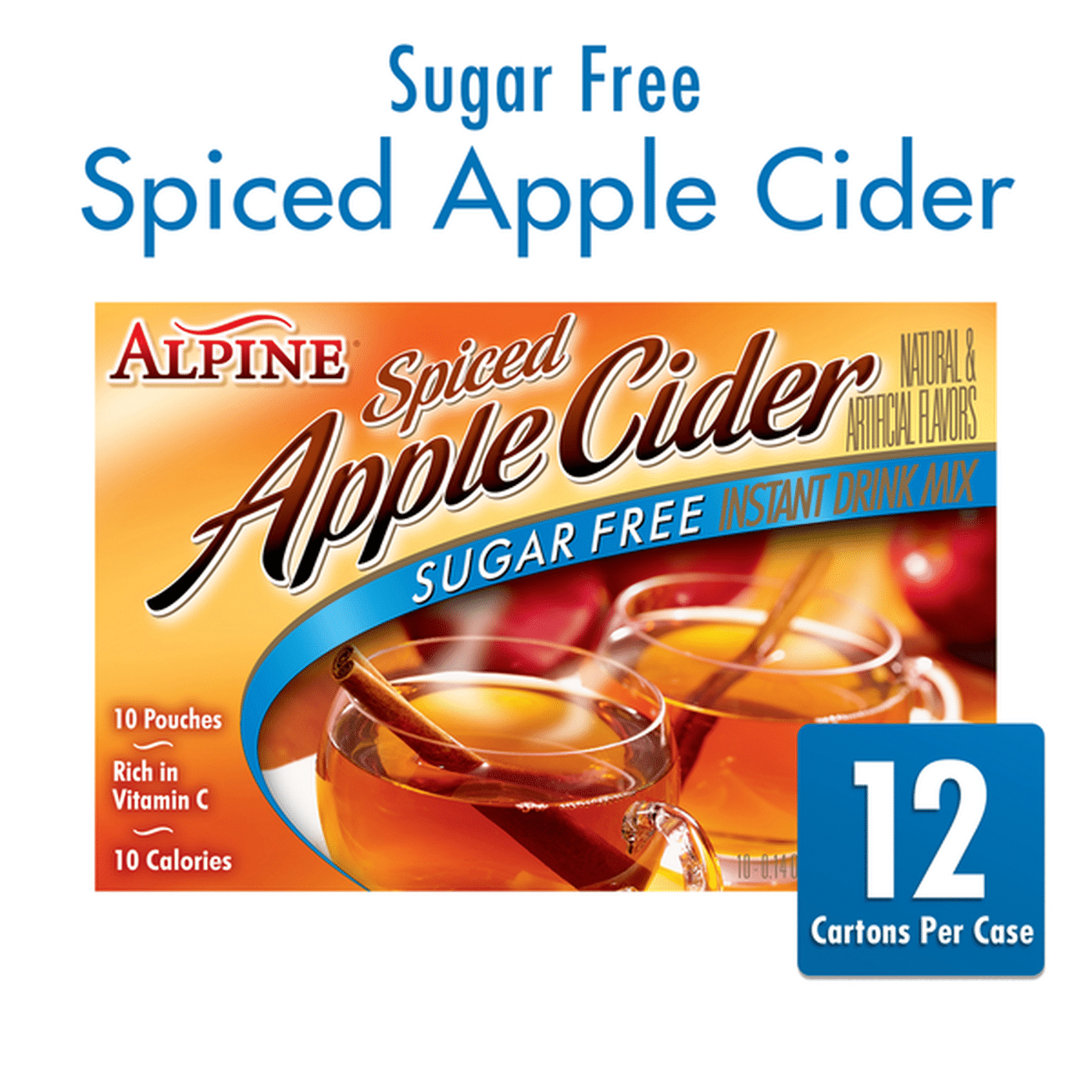 Alpine Sugar Free Spiced Apple Cider Instant Drink Mix (10 ct) Delivery