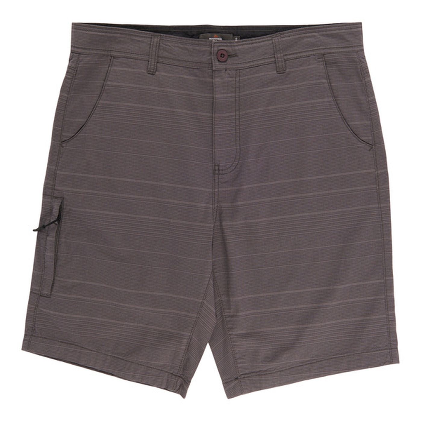 Mountain Ridge Honey Men's Striped Shorts, Size 32 - Dark Grey (1 each ...